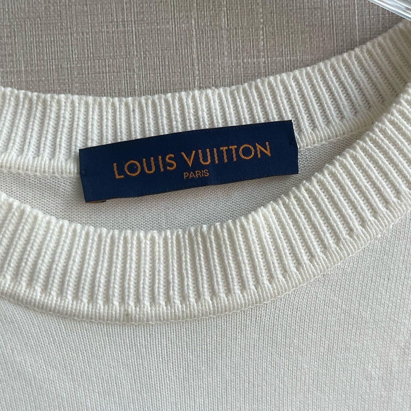 Louis Vuitton Louis Vuitton Embroidered Logo T-Shirt Size M Size US M / EU 48-50 / 2 - 3 Thumbnail