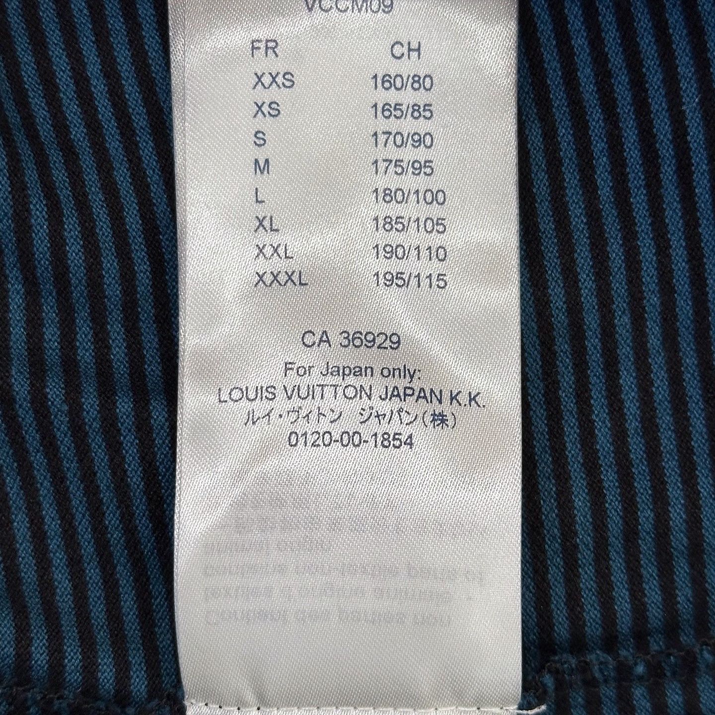 Louis Vuitton Louis Vuitton Striped Embroidered Logo Polo Size S Size US S / EU 44-46 / 1 - 9 Thumbnail