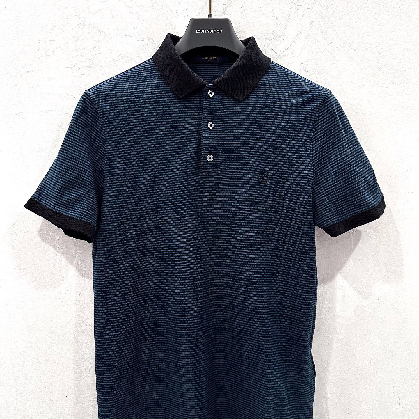 Louis Vuitton Louis Vuitton Striped Embroidered Logo Polo Size S Size US S / EU 44-46 / 1 - 6 Thumbnail