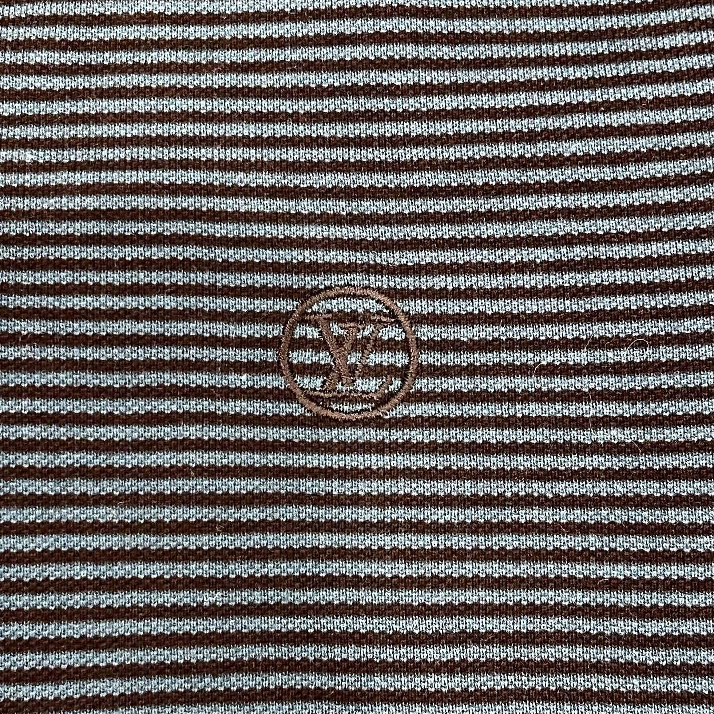 Louis Vuitton Louis Vuitton Striped Embroidered Logo Polo Size S Size US S / EU 44-46 / 1 - 7 Thumbnail