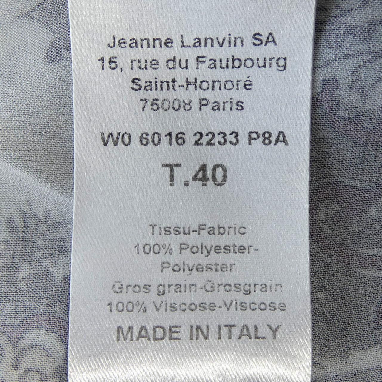 Lanvin Lanvin LANVIN Top Textile Tops DUTY FREE for USA Size ONE SIZE - 3 Thumbnail