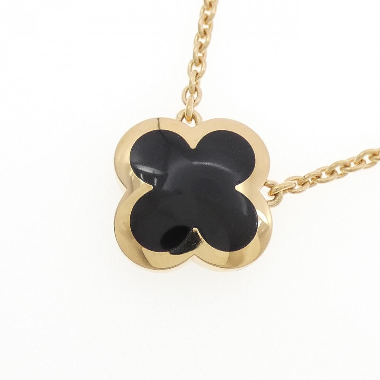 Van Cleef & Arpels Van Cleef & Arpels Van Cleef & Arpels Pure Alhambra Au750 Onyx Necklace Precious Metal Necklace VCARB13900 DUTY FREE for USA Size ONE SIZE - 3 Thumbnail