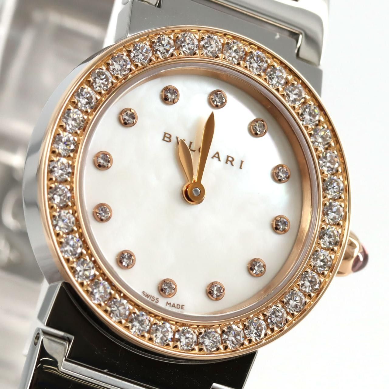 Bvlgari Bvlgari Bvlgari Bvlgari Au750 Stainless Steel Quartz Metal Quartz BBLP26SG102477 DUTY FREE for USA Size ONE SIZE - 6 Thumbnail