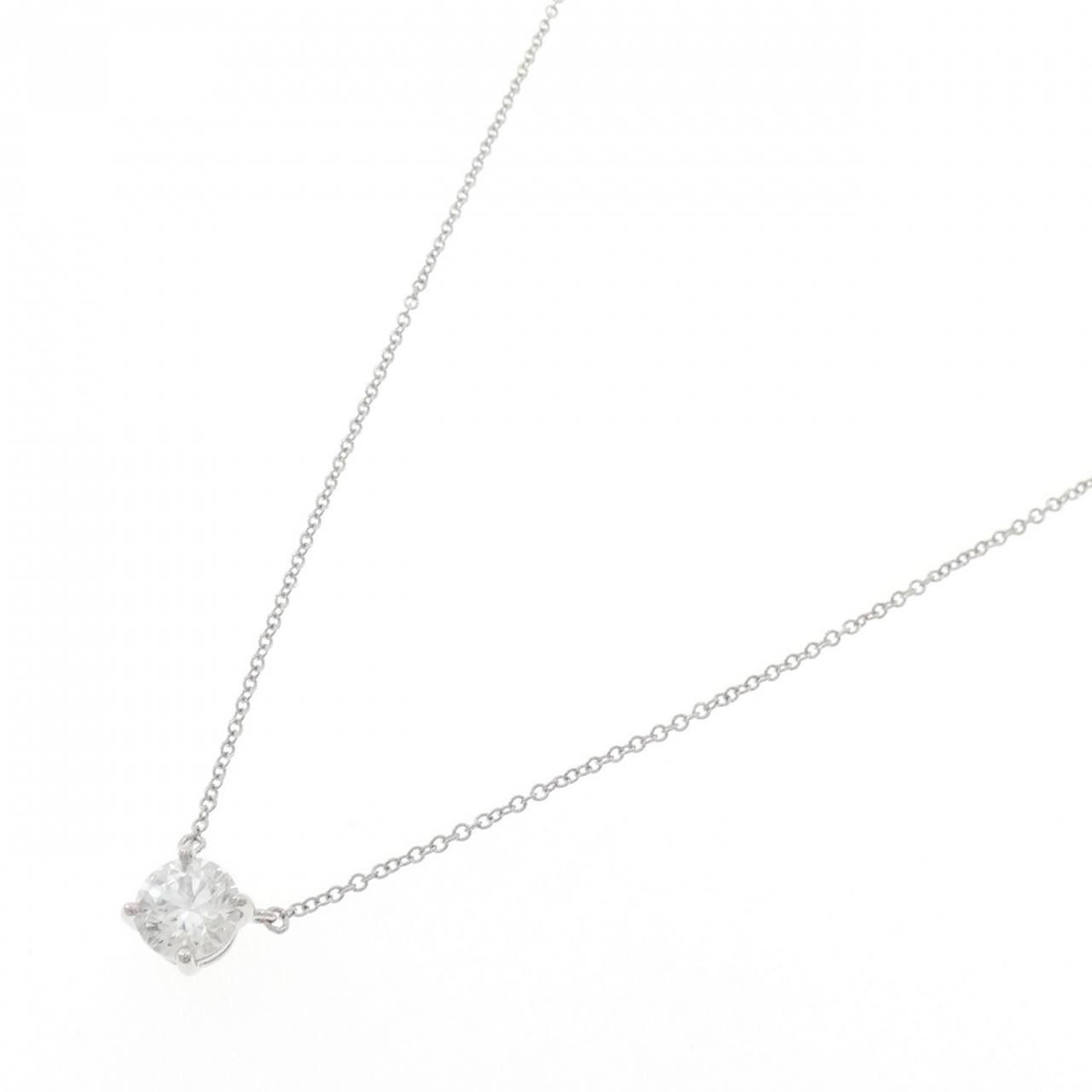 Tiffany & Co. Tiffany & Co. Tiffany & Co. Platinum Diamond Necklace Precious Metal Necklace DUTY FREE for USA Size ONE SIZE - 2 Thumbnail