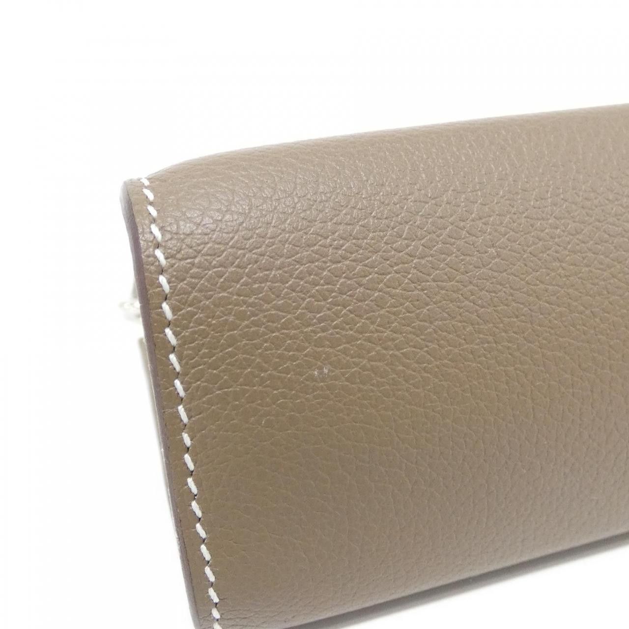 Hermes Hermes Hermes Zip Ango Chaine d’Ancre Evercolor Pouch PM Leather Other K DUTY FREE for USA Size ONE SIZE - 2 Thumbnail