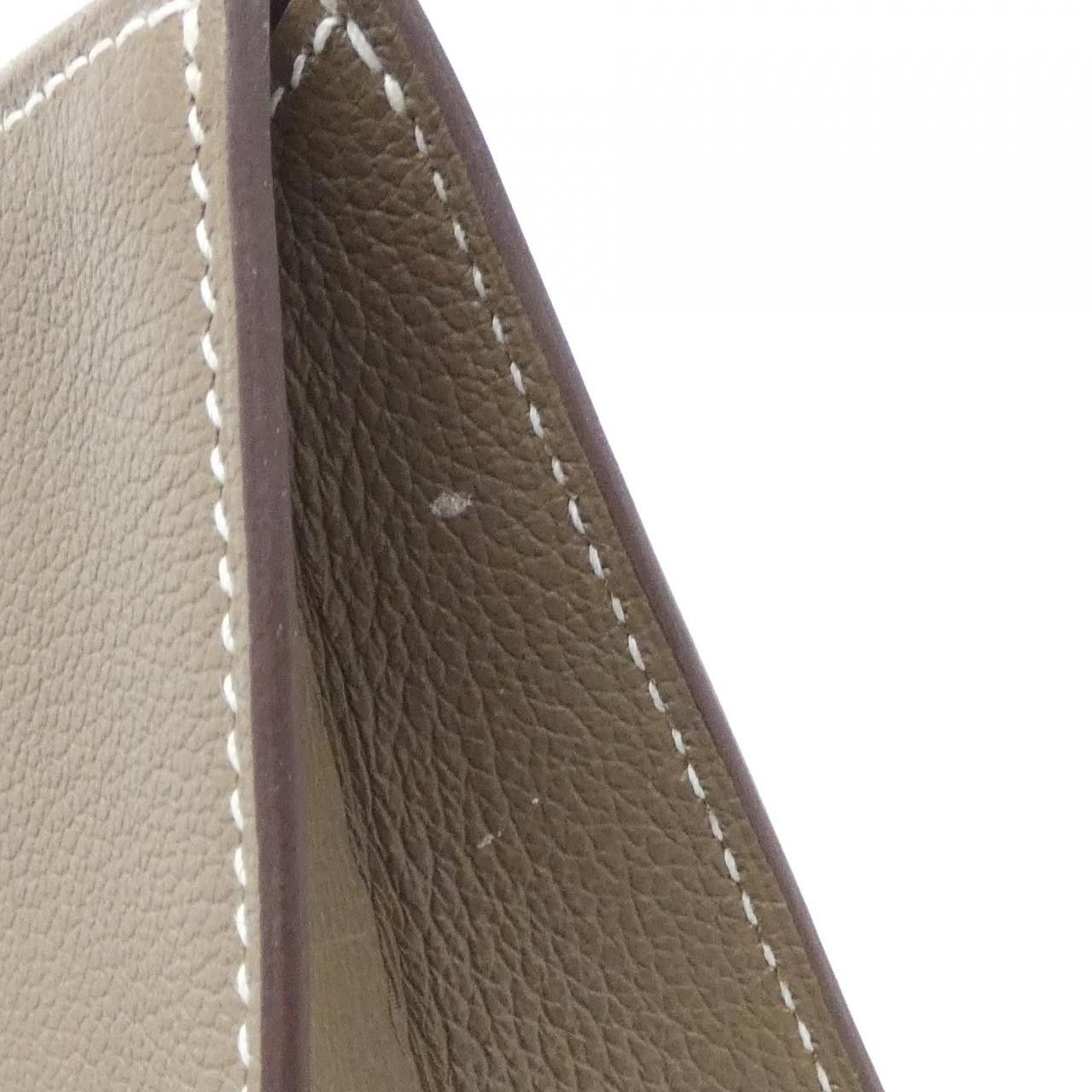 Hermes Hermes Hermes Zip Ango Chaine d’Ancre Evercolor Pouch PM Leather Other K DUTY FREE for USA Size ONE SIZE - 4 Thumbnail