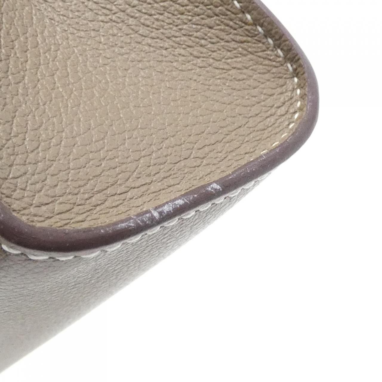 Hermes Hermes Hermes Zip Ango Chaine d’Ancre Evercolor Pouch PM Leather Other K DUTY FREE for USA Size ONE SIZE - 5 Thumbnail