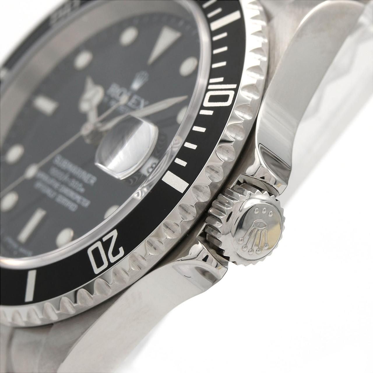 Rolex Rolex Rolex Submariner Date Stainless Steel Automatic Metal Automatic 16610 DUTY FREE for USA Size ONE SIZE - 4 Thumbnail