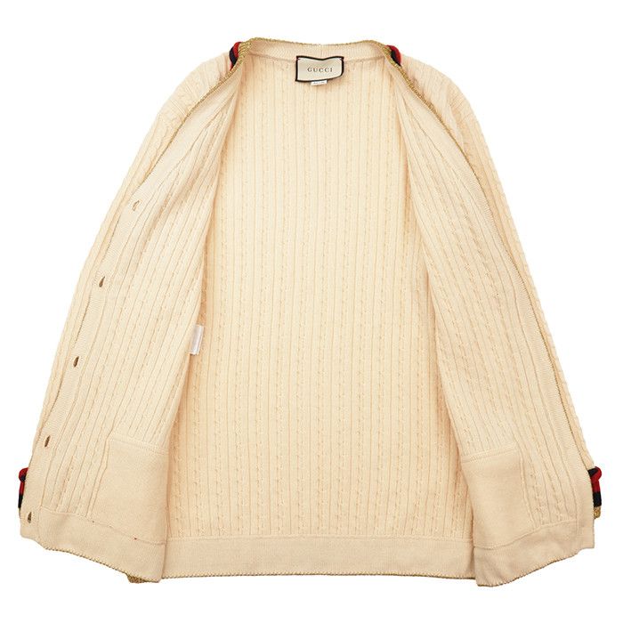 Gucci Gucci Gucci Wool Cashmere Cardigan Textile Tops DUTY FREE for USA Size ONE SIZE - 8 Thumbnail