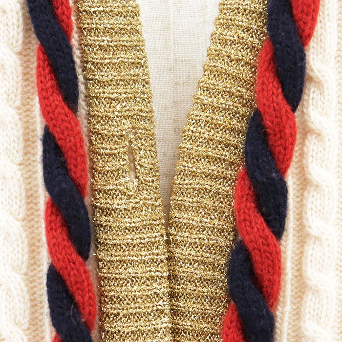 Gucci Gucci Gucci Wool Cashmere Cardigan Textile Tops DUTY FREE for USA Size ONE SIZE - 3 Thumbnail