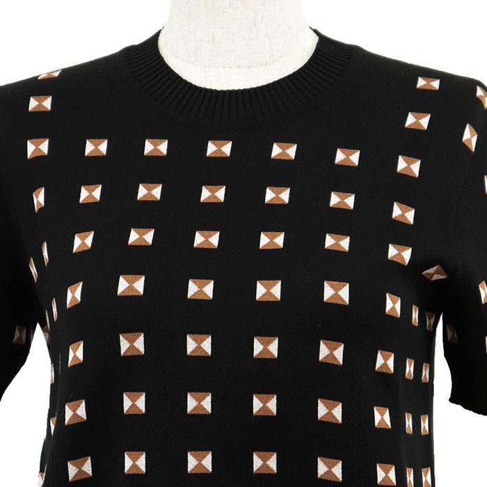 Hermes Hermes Hermes Silk Blend Knit Top Textile Tops DUTY FREE for USA Size ONE SIZE - 2 Thumbnail