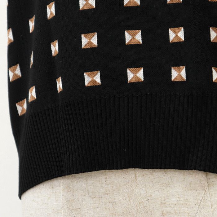 Hermes Hermes Hermes Silk Blend Knit Top Textile Tops DUTY FREE for USA Size ONE SIZE - 6 Thumbnail