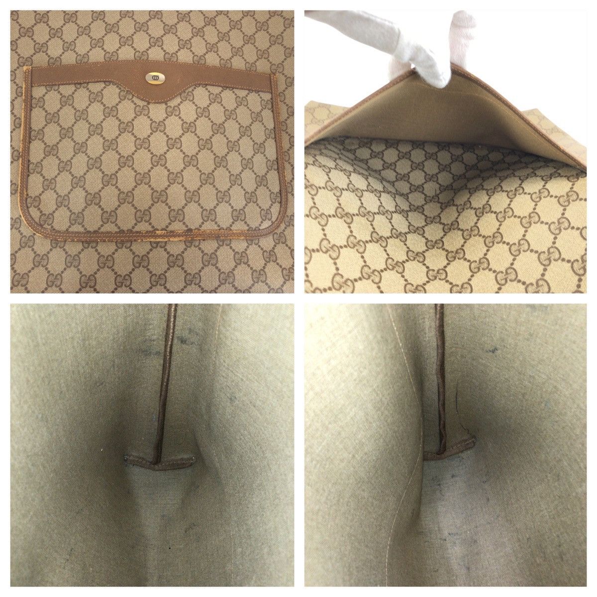Gucci Gucci Gucci GG Supreme Canvas Tote Bag Textile Tote Bag 39 02 003 DUTY FREE for USA Size ONE SIZE - 6 Thumbnail
