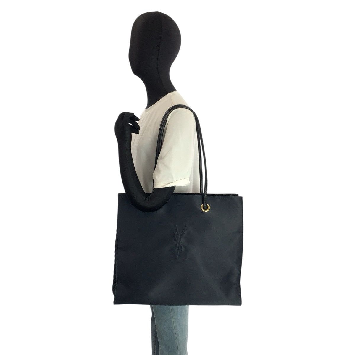 Yves Saint Laurent Yves Saint Laurent Yves Saint Laurent Nylon Tote Bag Textile Tote Bag DUTY FREE for USA Size ONE SIZE - 5 Thumbnail