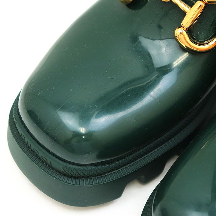 Gucci Gucci Gucci Rubber Long Rain Boots Plastic / Synthetic Shoes DUTY FREE for USA Size ONE SIZE - 14 Thumbnail