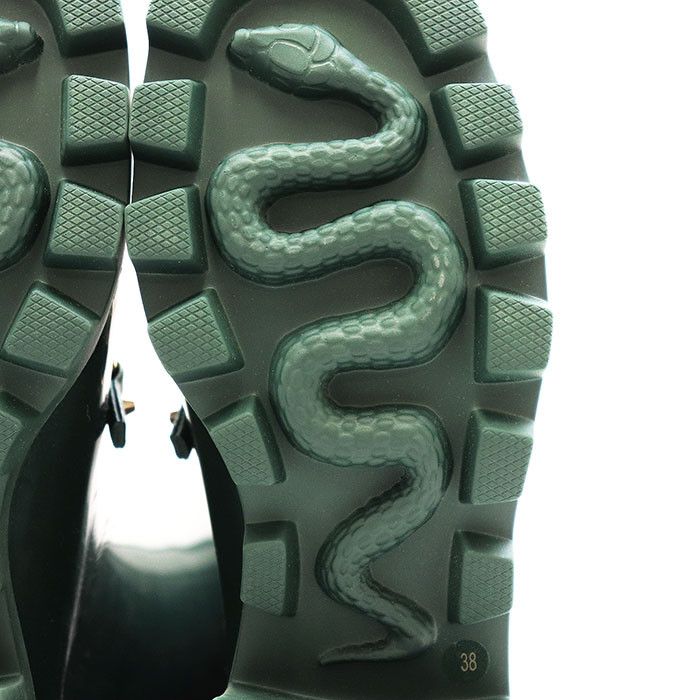 Gucci Gucci Gucci Rubber Long Rain Boots Plastic / Synthetic Shoes DUTY FREE for USA Size ONE SIZE - 15 Thumbnail