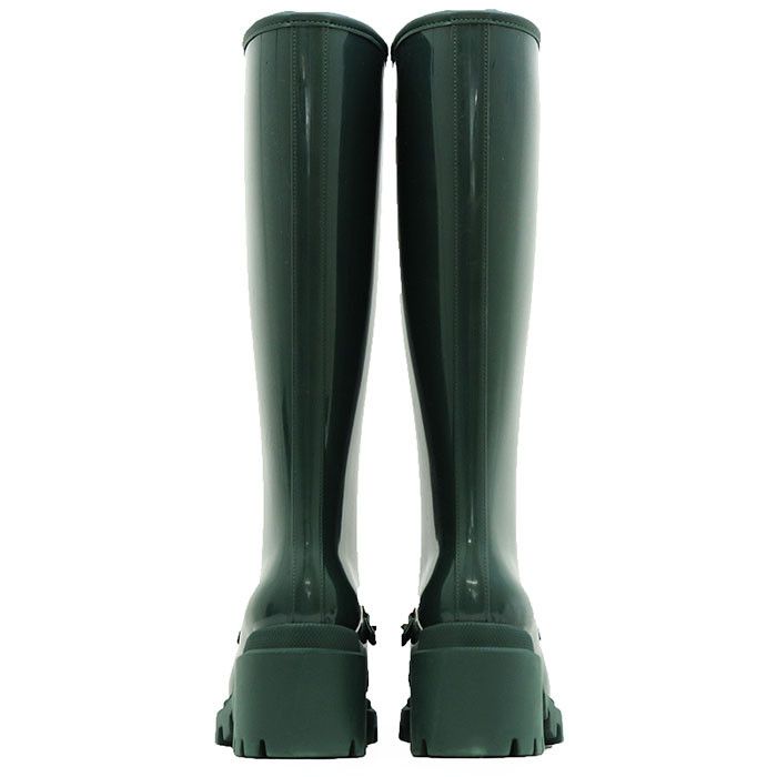Gucci Gucci Gucci Rubber Long Rain Boots Plastic / Synthetic Shoes DUTY FREE for USA Size ONE SIZE - 7 Thumbnail