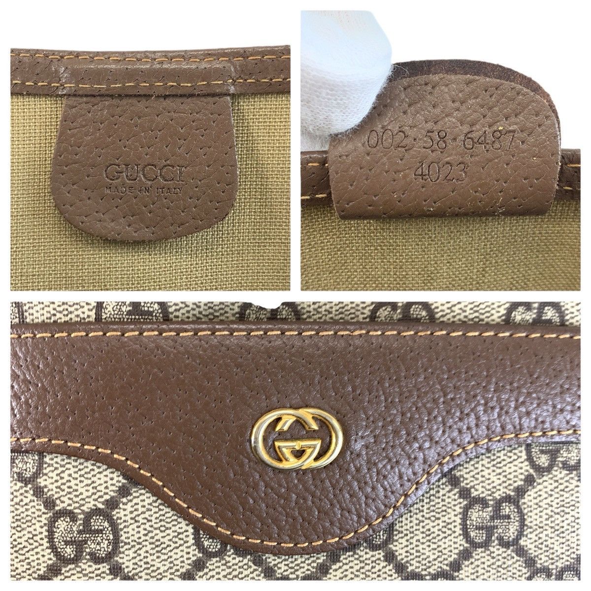 Gucci Gucci Gucci GG Supreme Canvas Tote Bag Textile Tote Bag 002586487 DUTY FREE for USA Size ONE SIZE - 3 Thumbnail
