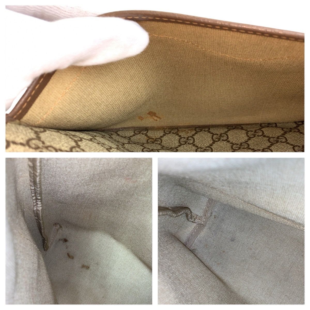 Gucci Gucci Gucci GG Supreme Canvas Tote Bag Textile Tote Bag 002586487 DUTY FREE for USA Size ONE SIZE - 5 Thumbnail