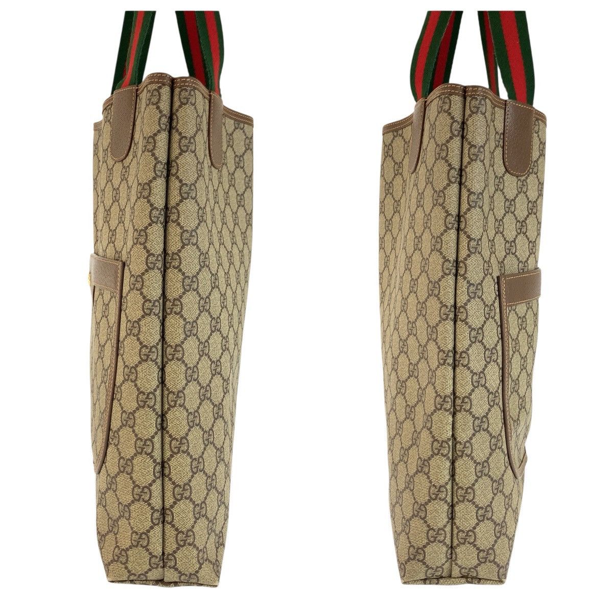 Gucci Gucci Gucci GG Supreme Canvas Tote Bag Textile Tote Bag 002586487 DUTY FREE for USA Size ONE SIZE - 7 Thumbnail