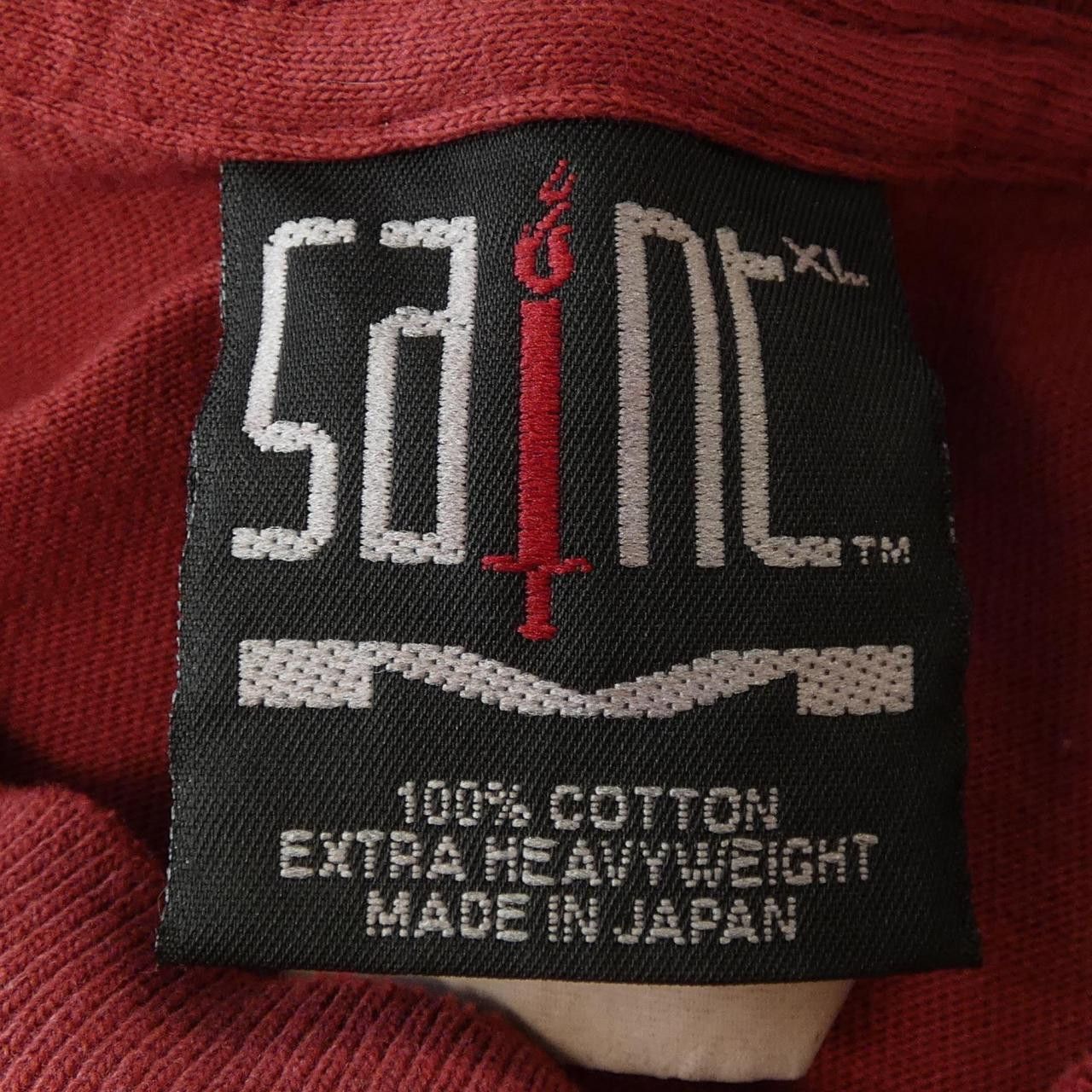 Other Other Saint Michael T shirt Textile T-Shirts SM-HR8-0000-030 DUTY FREE for USA Size ONE SIZE - 4 Thumbnail