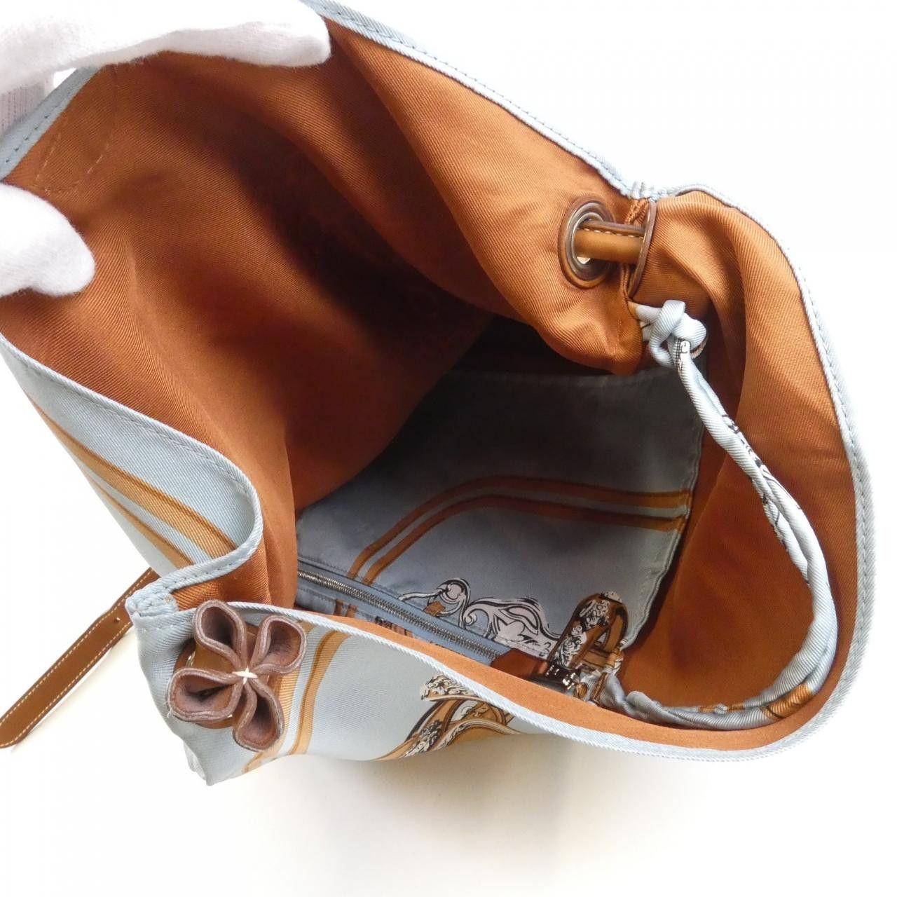 Hermes Hermes Hermes Brides de Gala Silky City PM Silk Barenia Shoulder Bag Textile Shoulder Bag M DUTY FREE for USA Size ONE SIZE - 9 Thumbnail