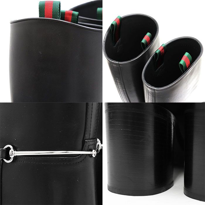 Gucci Gucci Gucci Leather Boots Leather Shoes DUTY FREE for USA Size ONE SIZE - 7 Thumbnail