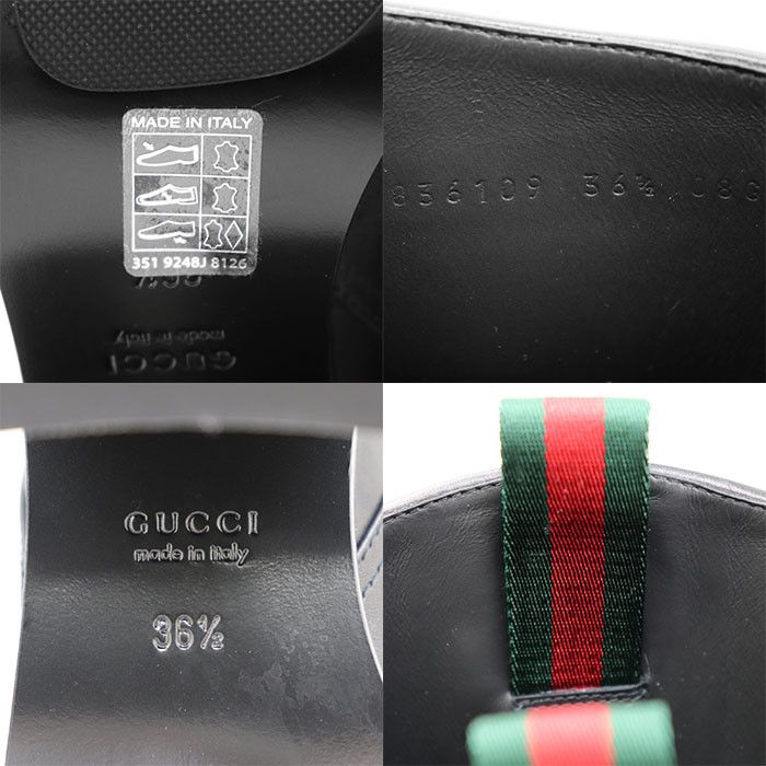 Gucci Gucci Gucci Leather Boots Leather Shoes DUTY FREE for USA Size ONE SIZE - 9 Thumbnail
