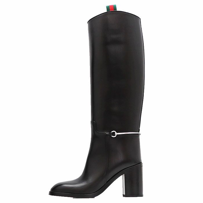Gucci Gucci Gucci Leather Boots Leather Shoes DUTY FREE for USA Size ONE SIZE - 4 Thumbnail