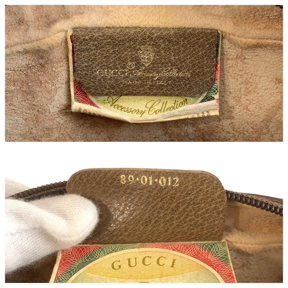 Gucci Gucci Gucci GG Supreme Leather Clutch Bag Textile Clutch Bag 89 DUTY FREE for USA Size ONE SIZE - 3 Thumbnail