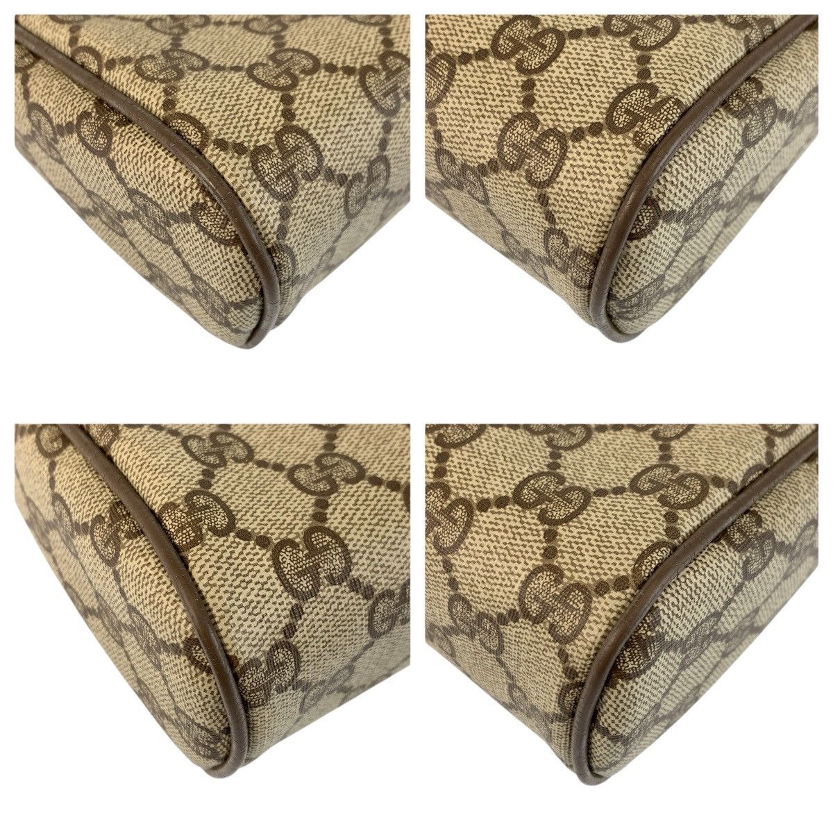 Gucci Gucci Gucci GG Supreme Leather Clutch Bag Textile Clutch Bag 89 DUTY FREE for USA Size ONE SIZE - 4 Thumbnail