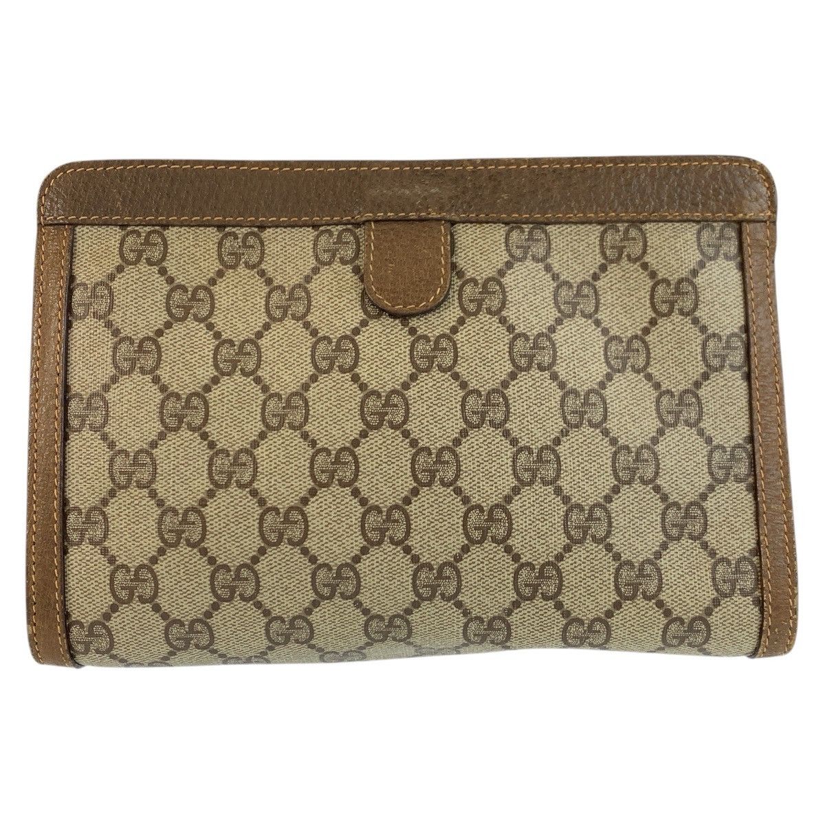 Gucci Gucci Gucci GG Supreme Canvas Clutch Bag Textile Clutch Bag 8901032 DUTY FREE for USA Size ONE SIZE - 2 Thumbnail