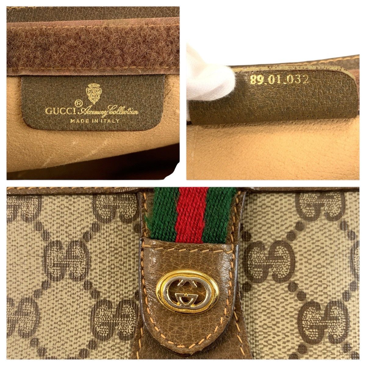 Gucci Gucci Gucci GG Supreme Canvas Clutch Bag Textile Clutch Bag 8901032 DUTY FREE for USA Size ONE SIZE - 3 Thumbnail