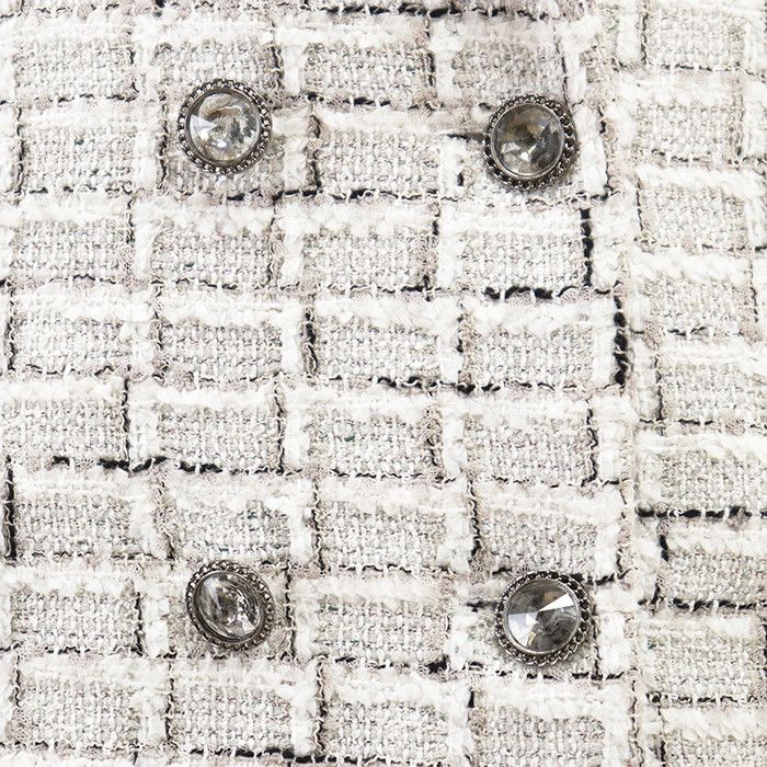 Chanel Chanel CHANEL Tweed Jacket Textile Outerwear P71905 DUTY FREE for USA Size ONE SIZE - 12 Thumbnail