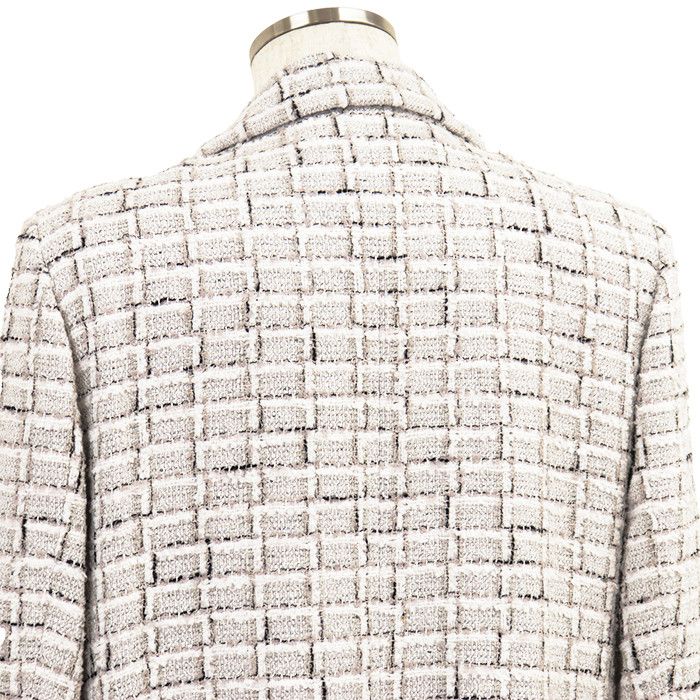 Chanel Chanel CHANEL Tweed Jacket Textile Outerwear P71905 DUTY FREE for USA Size ONE SIZE - 15 Thumbnail