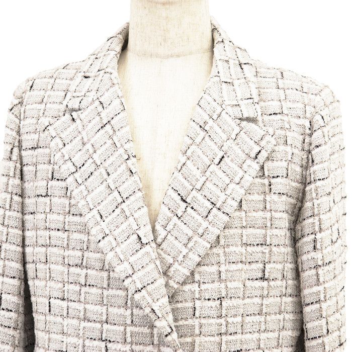 Chanel Chanel CHANEL Tweed Jacket Textile Outerwear P71905 DUTY FREE for USA Size ONE SIZE - 2 Thumbnail