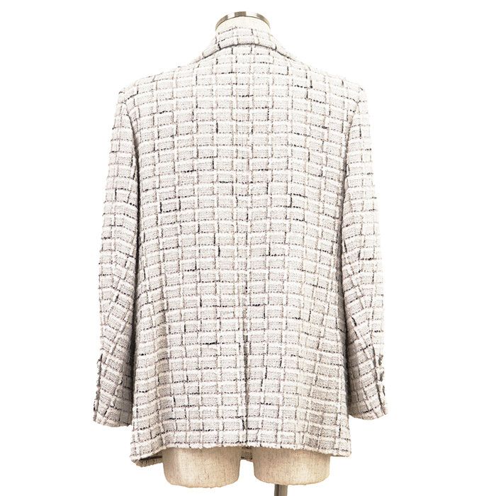 Chanel Chanel CHANEL Tweed Jacket Textile Outerwear P71905 DUTY FREE for USA Size ONE SIZE - 5 Thumbnail