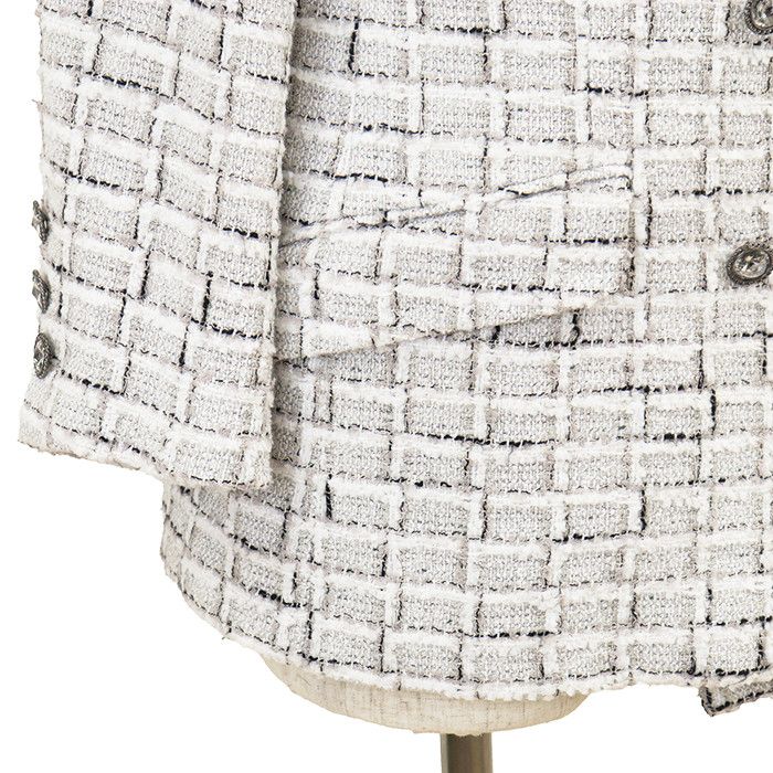 Chanel Chanel CHANEL Tweed Jacket Textile Outerwear P71905 DUTY FREE for USA Size ONE SIZE - 13 Thumbnail