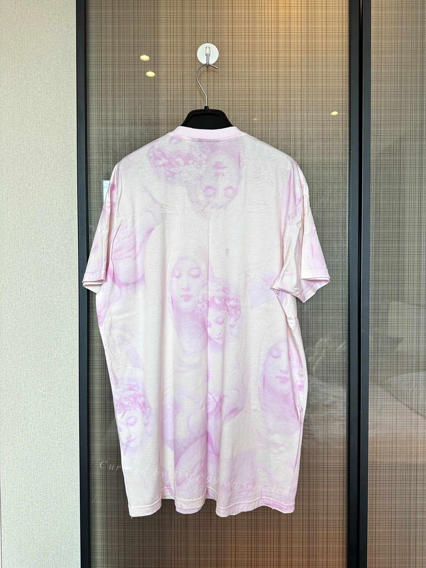 Givenchy Givenchy Pink Madonna Print Oversized T-Shirt Size XXS / US 00 / IT 34 - 2 Thumbnail