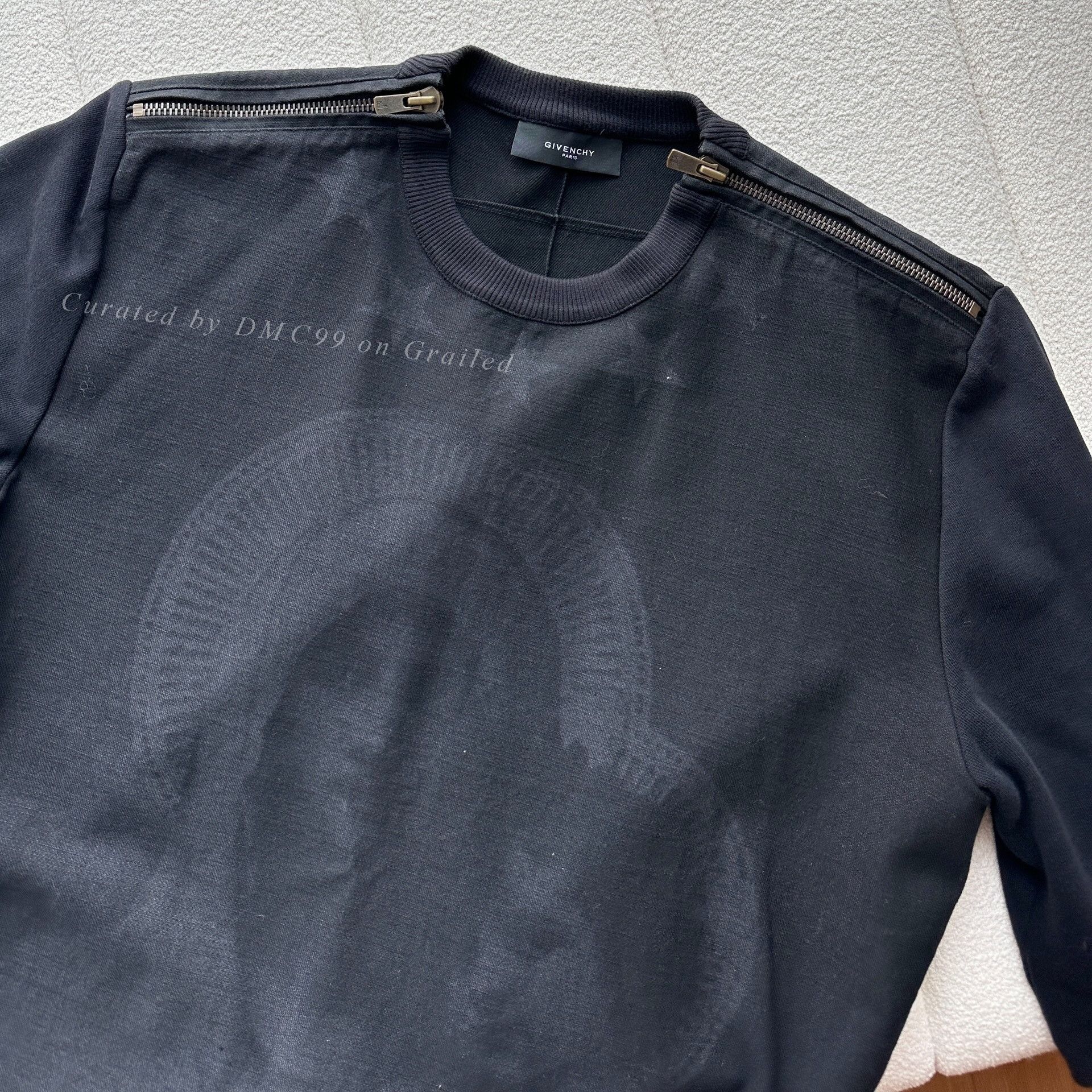 Givenchy Givenchy Star Zip Men's Sweatshirt Size US L / EU 52-54 / 3 - 3 Thumbnail