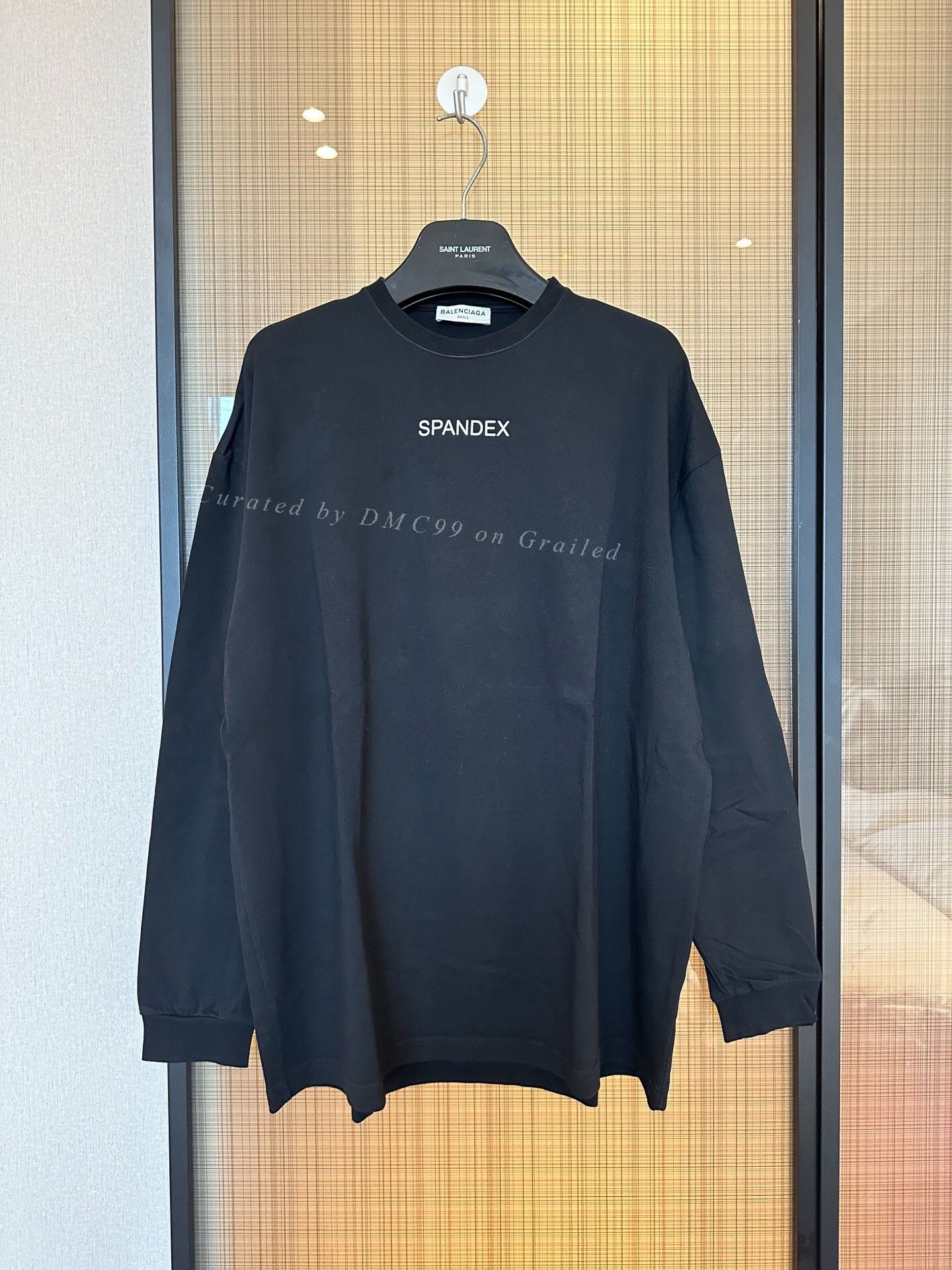 Balenciaga Balenciaga Unisex Long-Sleeve T-Shirt Size US XL / EU 56 / 4 - 2 Thumbnail