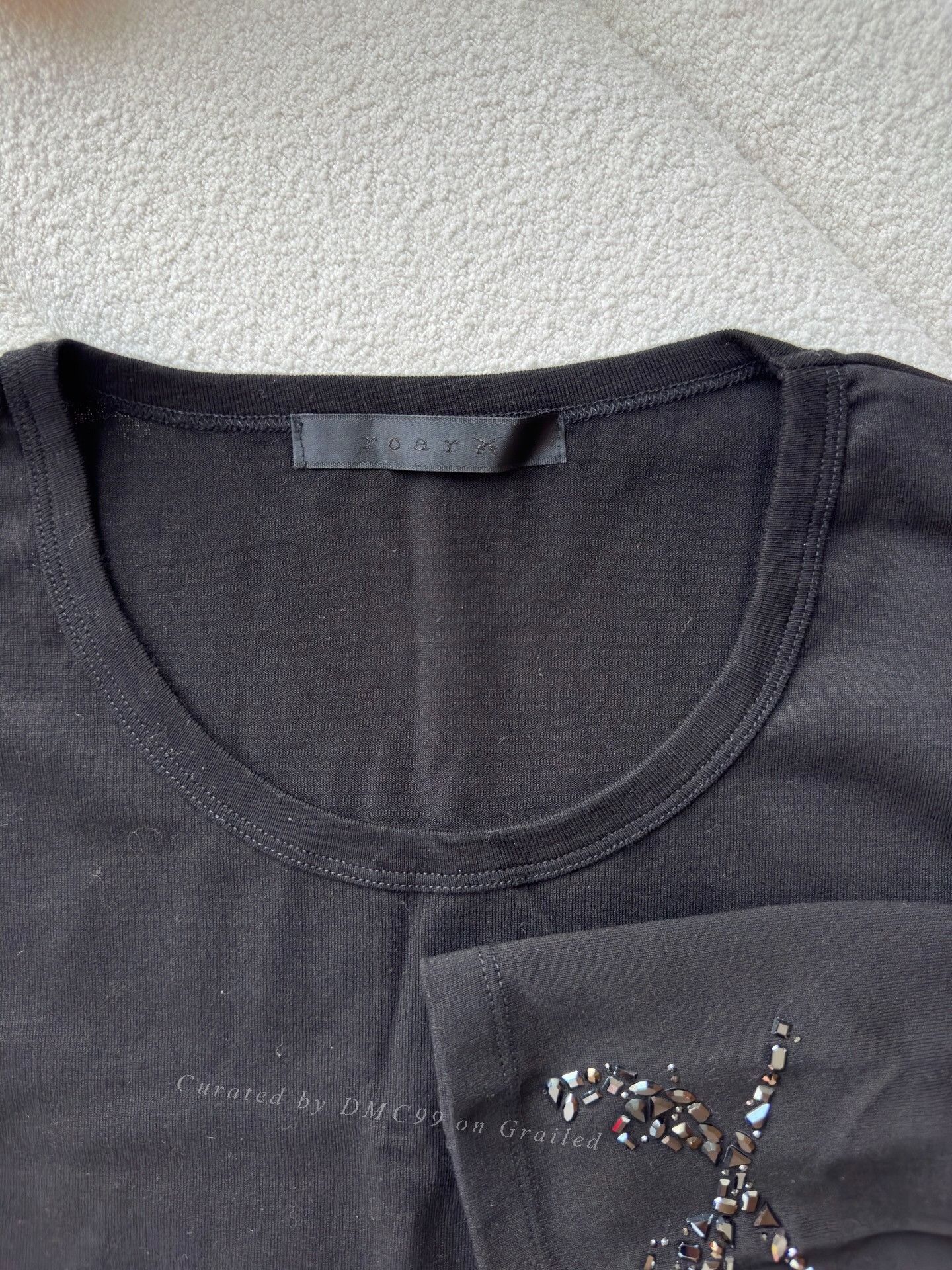 Roar Roar Rhinestone Mid-Sleeve T-Shirt Size US XXL / EU 58 / 5 - 3 Thumbnail