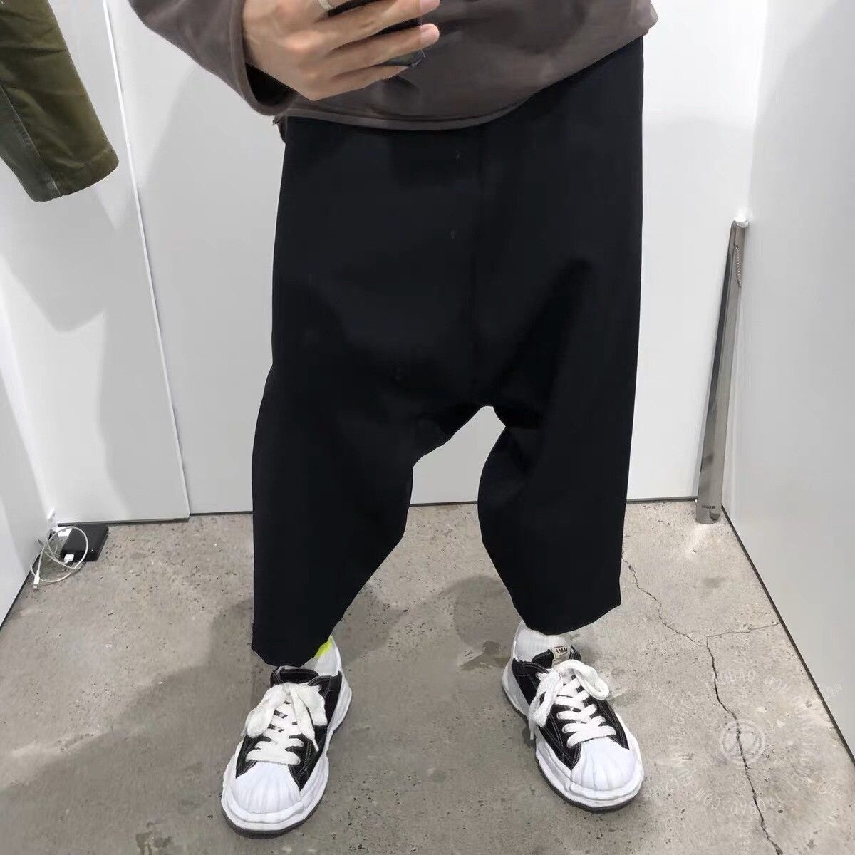 Comme des Garcons COMME DES GARCONS Black Elastic Waist Casual Pants Size US 30 / EU 46 - 8 Thumbnail