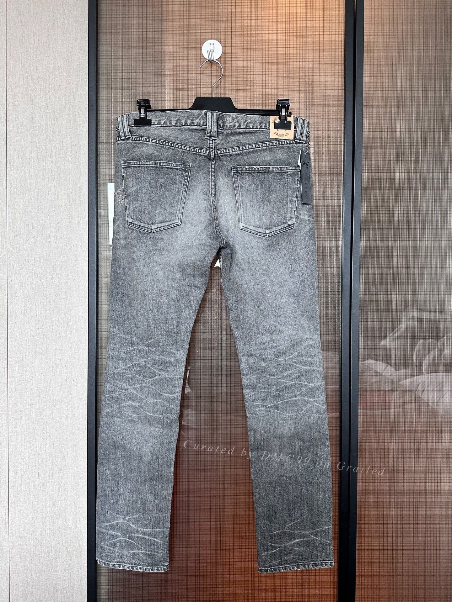 Roar Roar Double Gun Rhinestone Men's Jeans Size US 26 / EU 42 - 2 Thumbnail