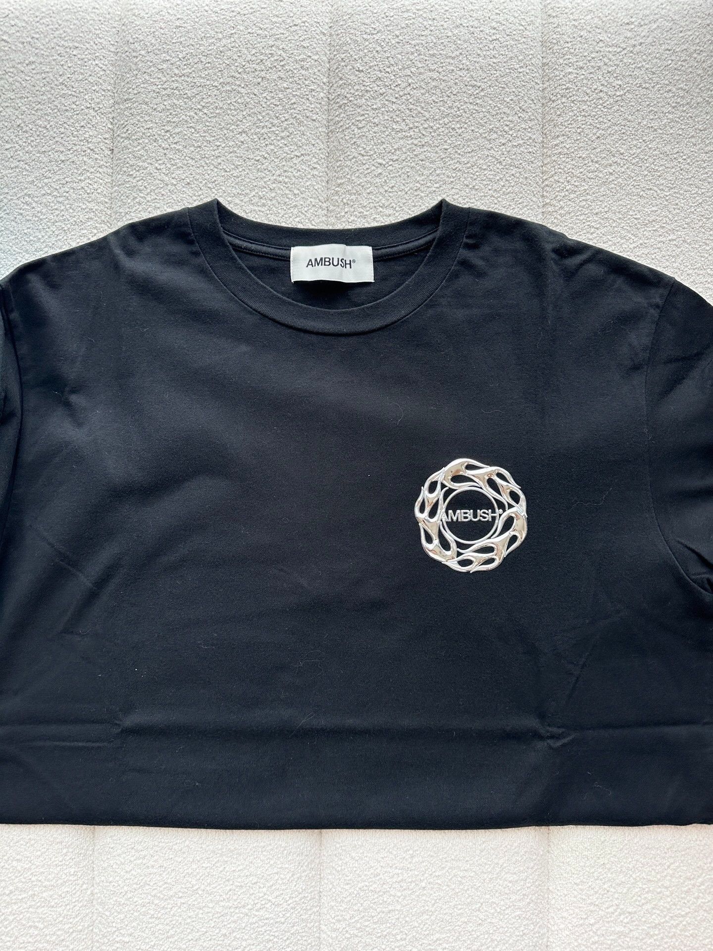 Ambush Design Ambush Fire Logo Print Crewneck T-shirt Size US S / EU 44-46 / 1 - 4 Thumbnail