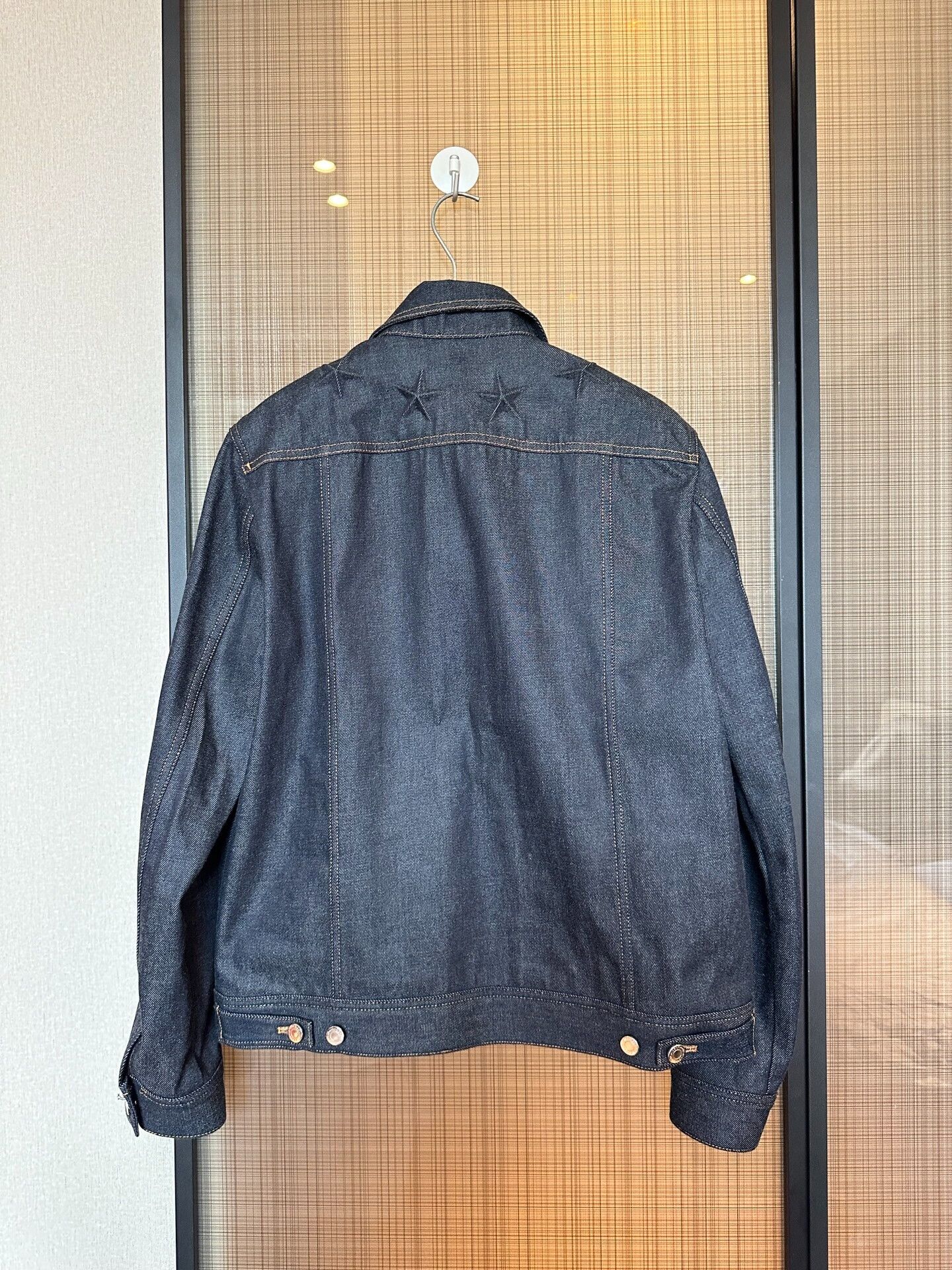 Givenchy Givenchy Star Denim Men's Jacket Size US L / EU 52-54 / 3 - 2 Thumbnail