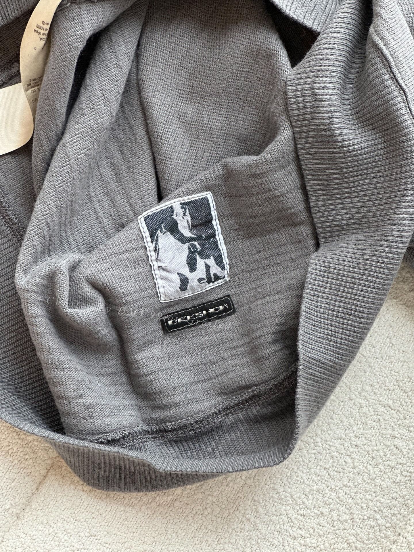 Rick Owens Drkshdw Rick Owens DRKSHDW Gray Sweatshirt Size US S / EU 44-46 / 1 - 5 Thumbnail