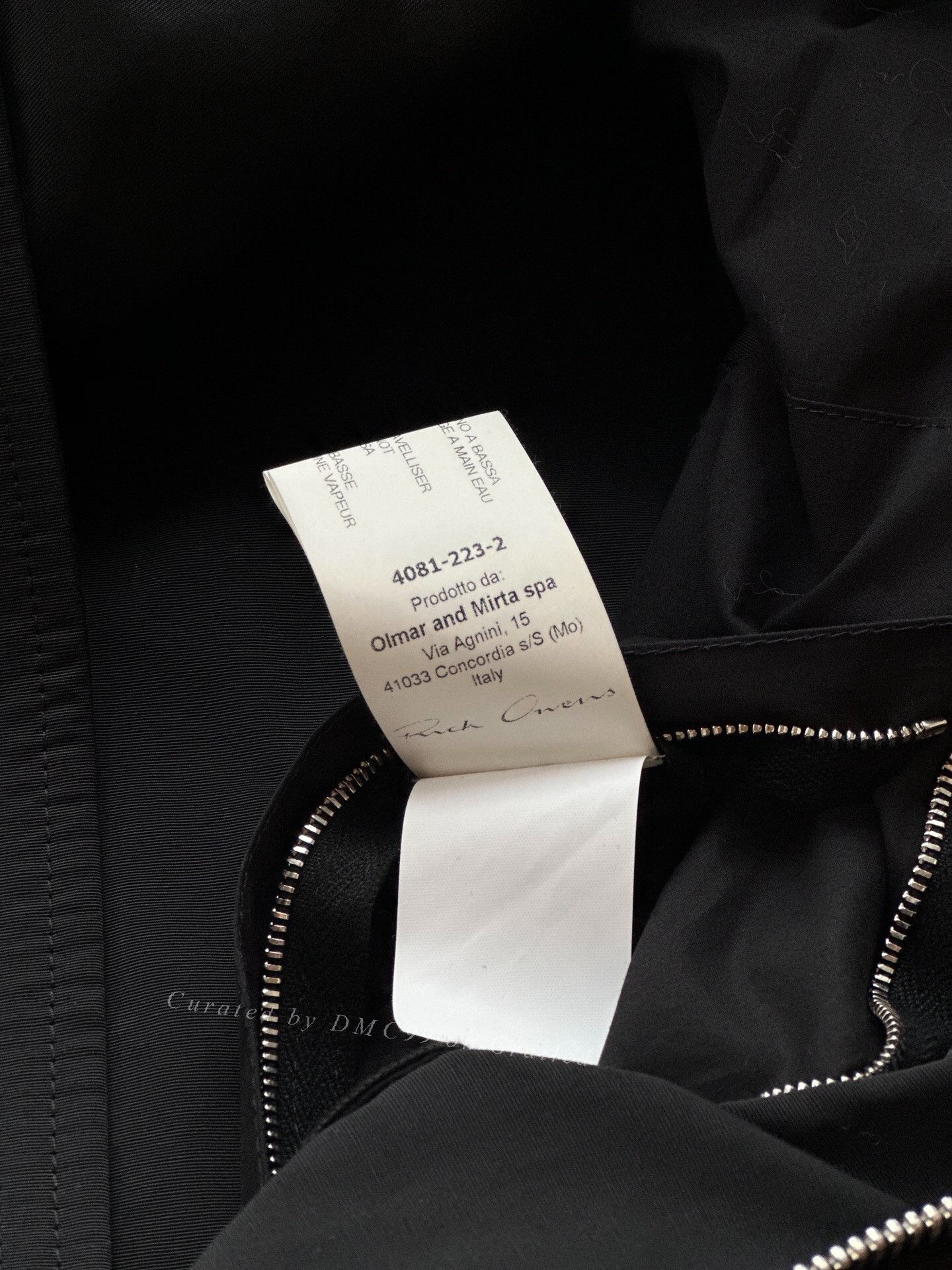 Rick Owens Rick Owens Men's Zip Flight Jacket Size US XXS / EU 40 - 7 Thumbnail