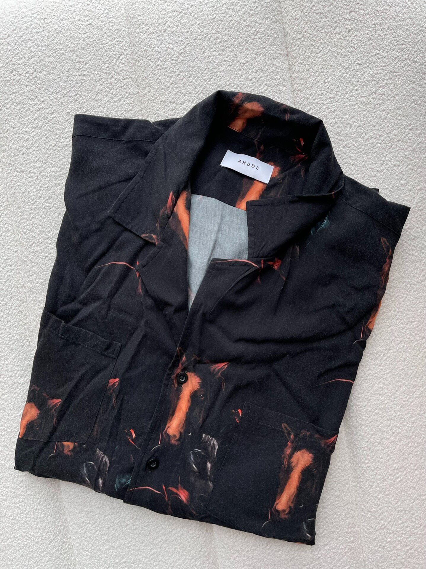 Rhude RHUDE Horse Men's Shirt Size US M / EU 48-50 / 2 - 3 Thumbnail