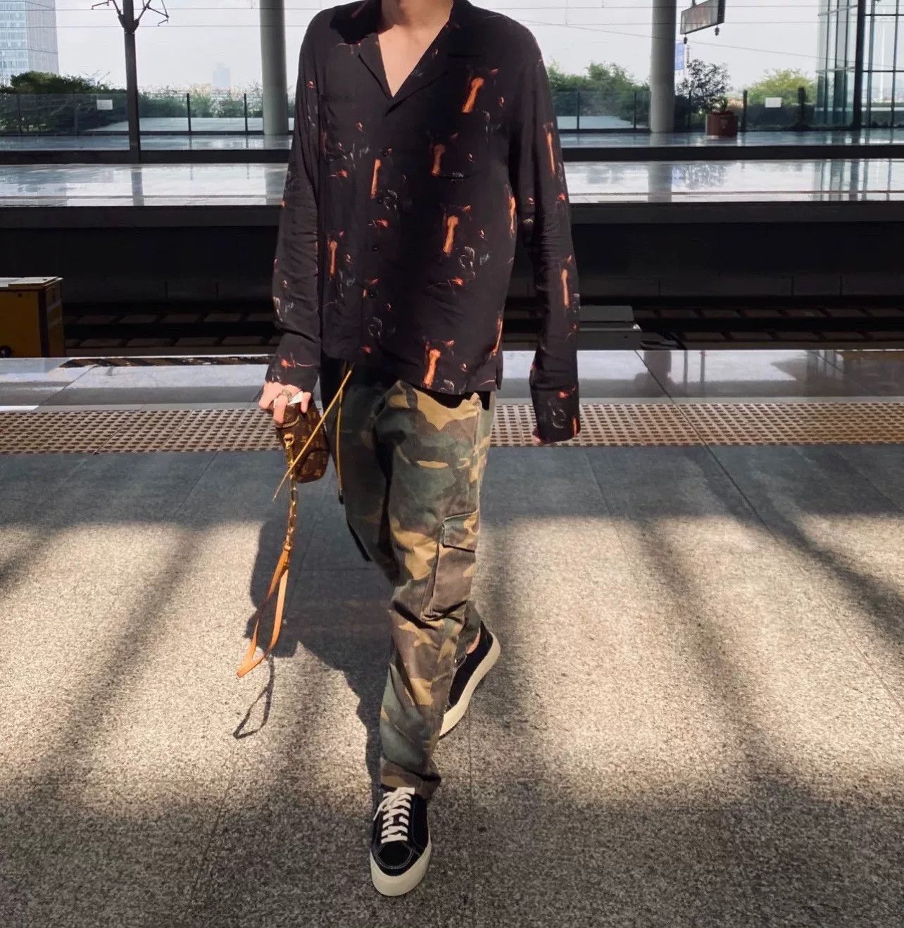 Rhude RHUDE Horse Men's Shirt Size US M / EU 48-50 / 2 - 6 Thumbnail